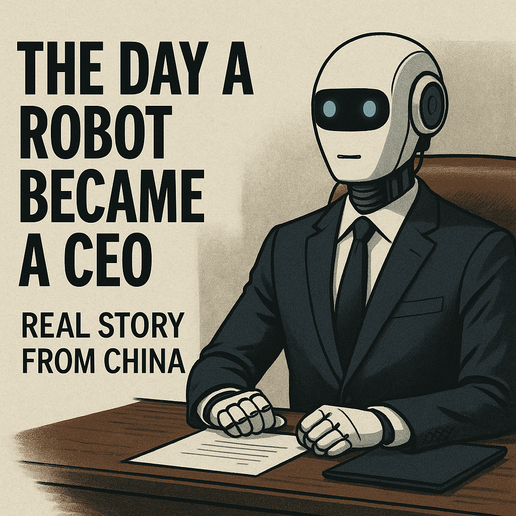 The Day a Robot Became a CEO: Real Story from China